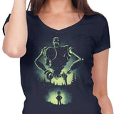 The Iron Hero - Women's V-Neck