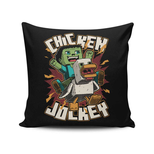 The Jockey - Throw Pillow