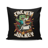 The Jockey - Throw Pillow