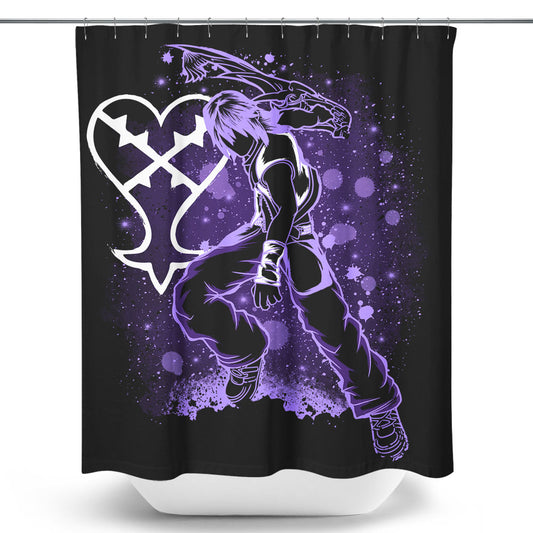 The Keyblade Wielder - Shower Curtain