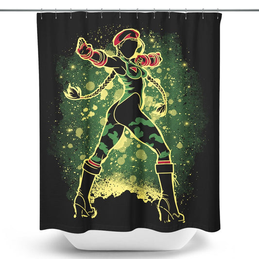 The Killer Bee - Shower Curtain