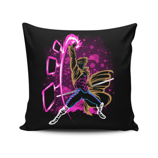 The Kinetic Card - Throw Pillow