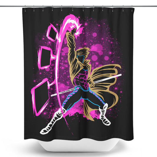 The Kinetic Card - Shower Curtain