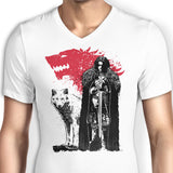 The King and the Wolf - Men's V-Neck