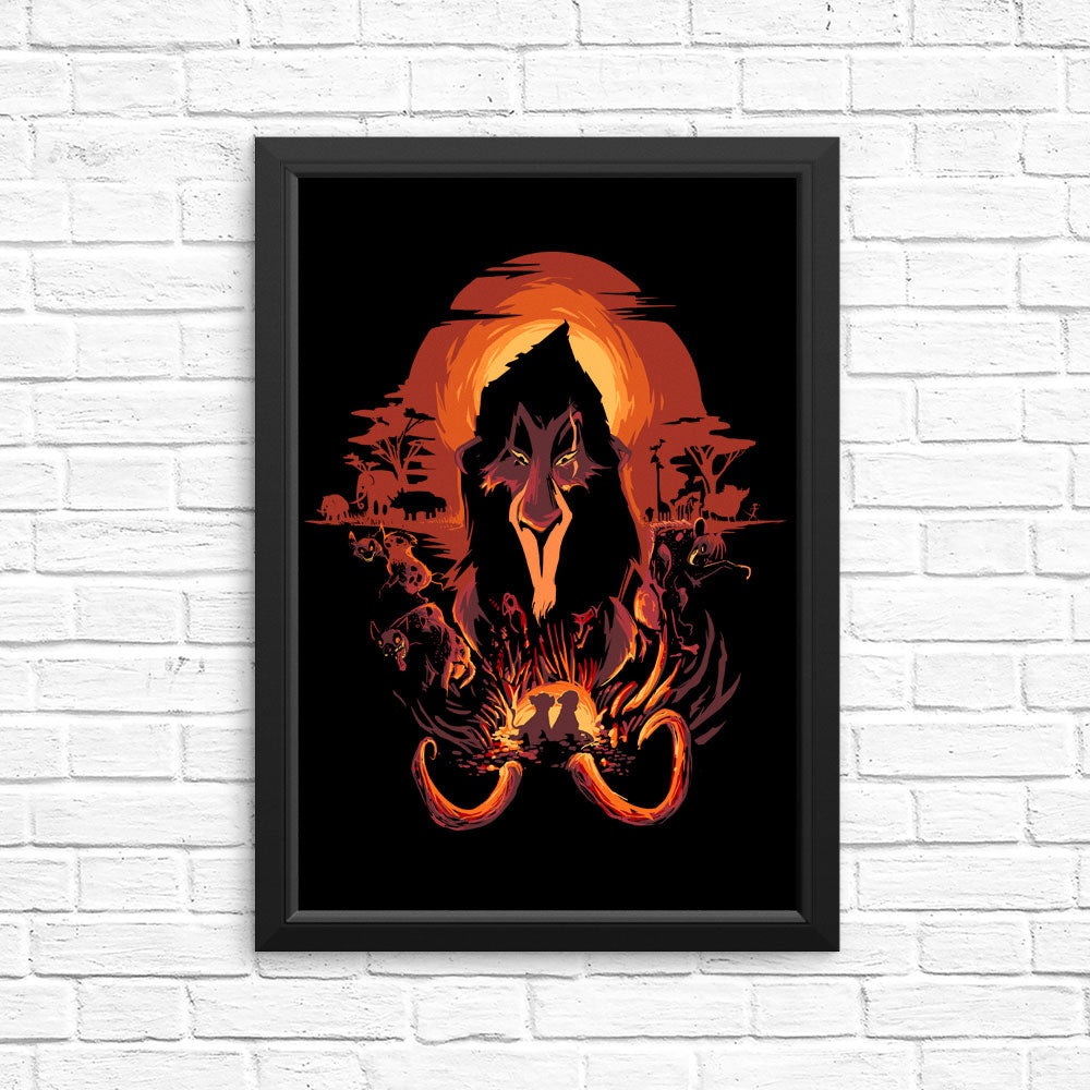 The King is Dead - Posters & Prints