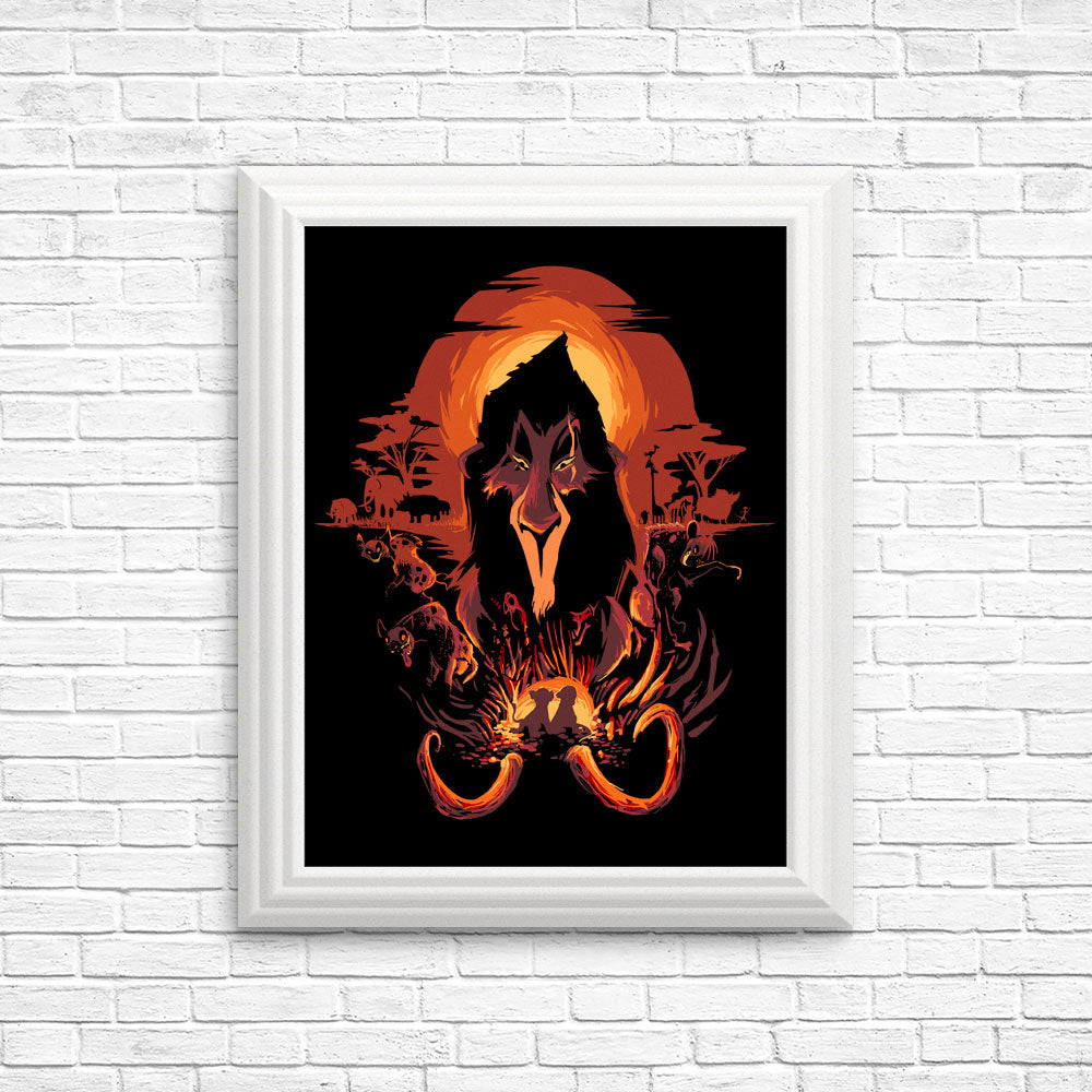 The King is Dead - Posters & Prints