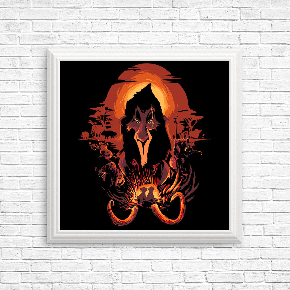 The King is Dead - Posters & Prints