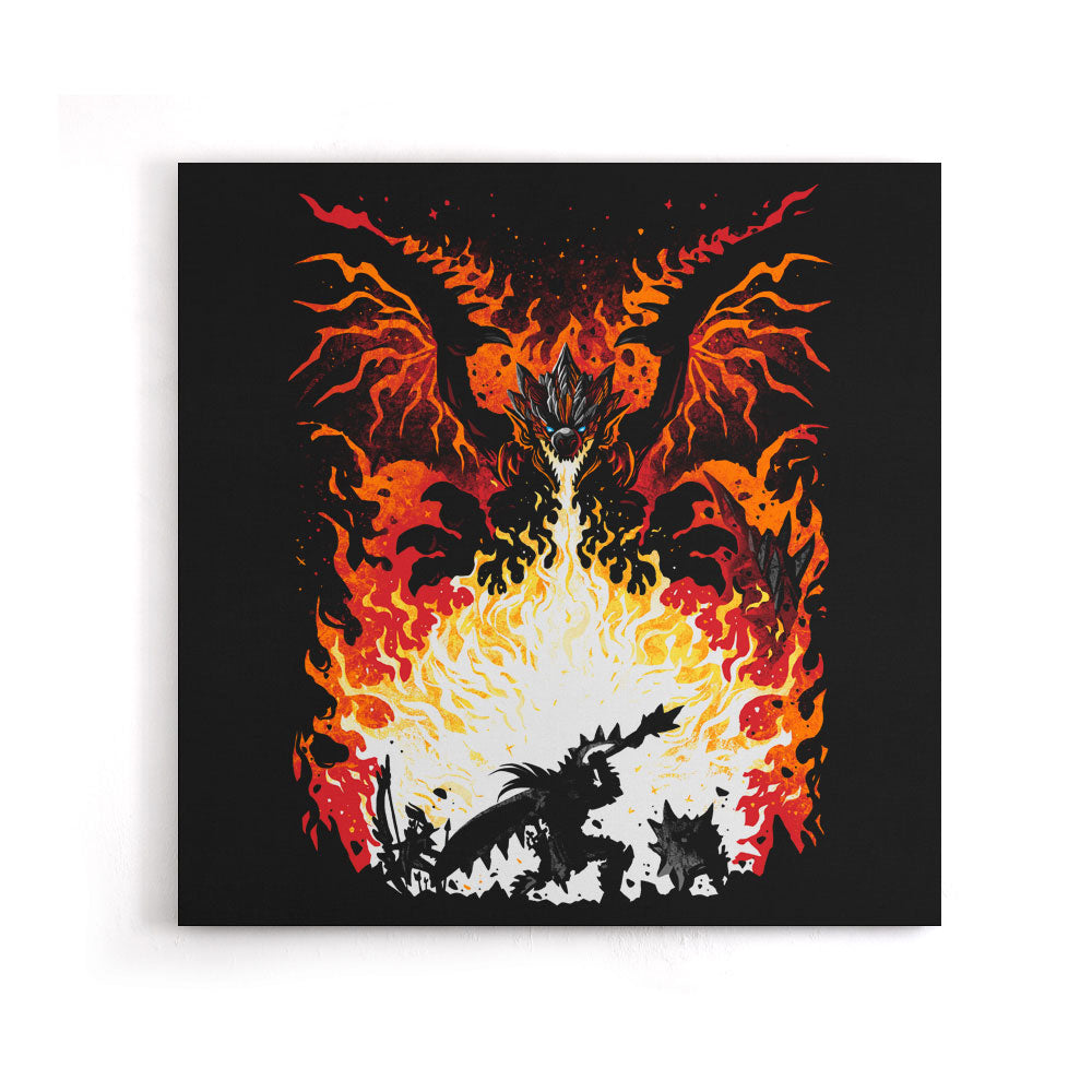 The King of the Skies - Canvas Print