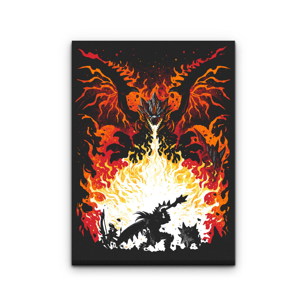 The King of the Skies - Canvas Print