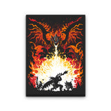 The King of the Skies - Canvas Print