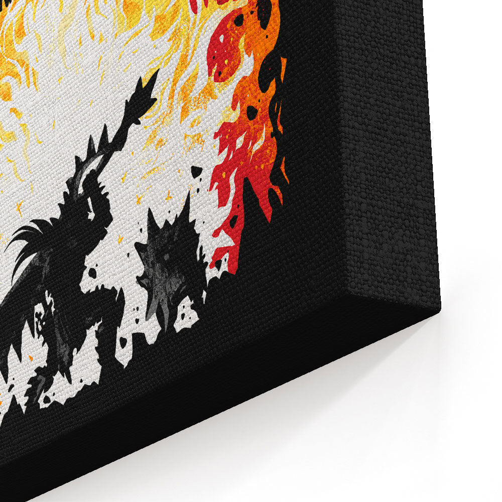 The King of the Skies - Canvas Print