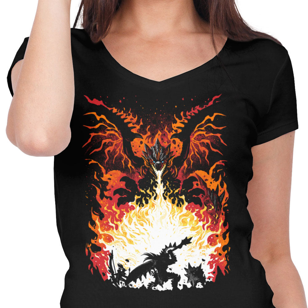 The King of the Skies - Women's V-Neck