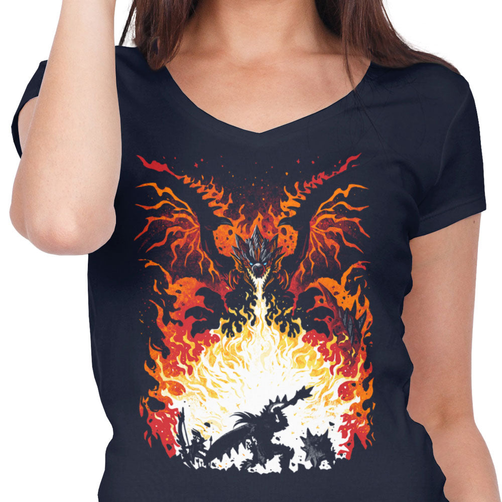 The King of the Skies - Women's V-Neck