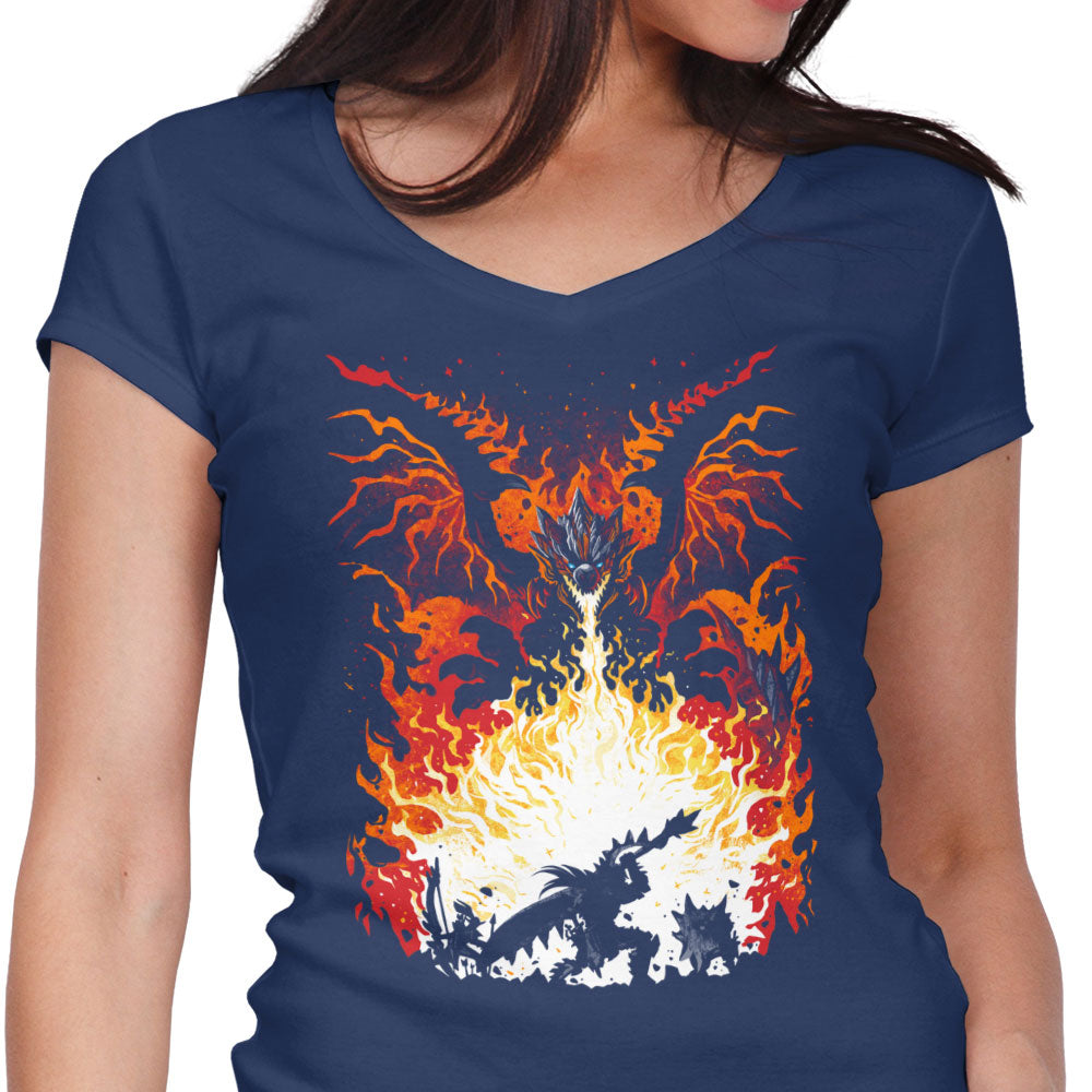 The King of the Skies - Women's V-Neck