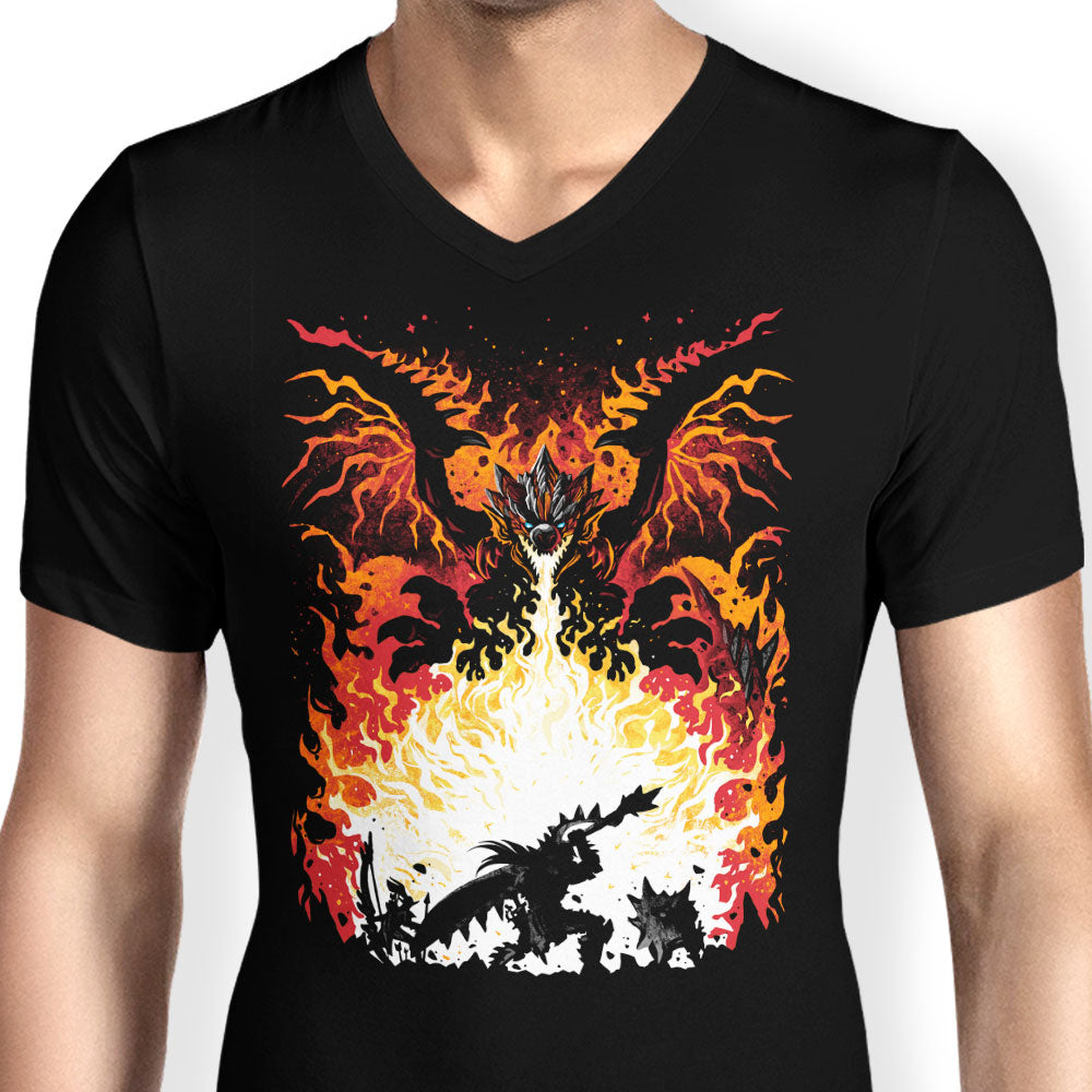 The King of the Skies - Men's V-Neck