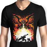 The King of the Skies - Men's V-Neck