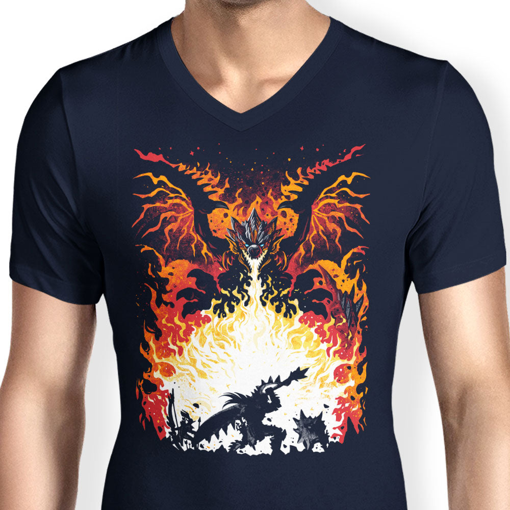 The King of the Skies - Men's V-Neck