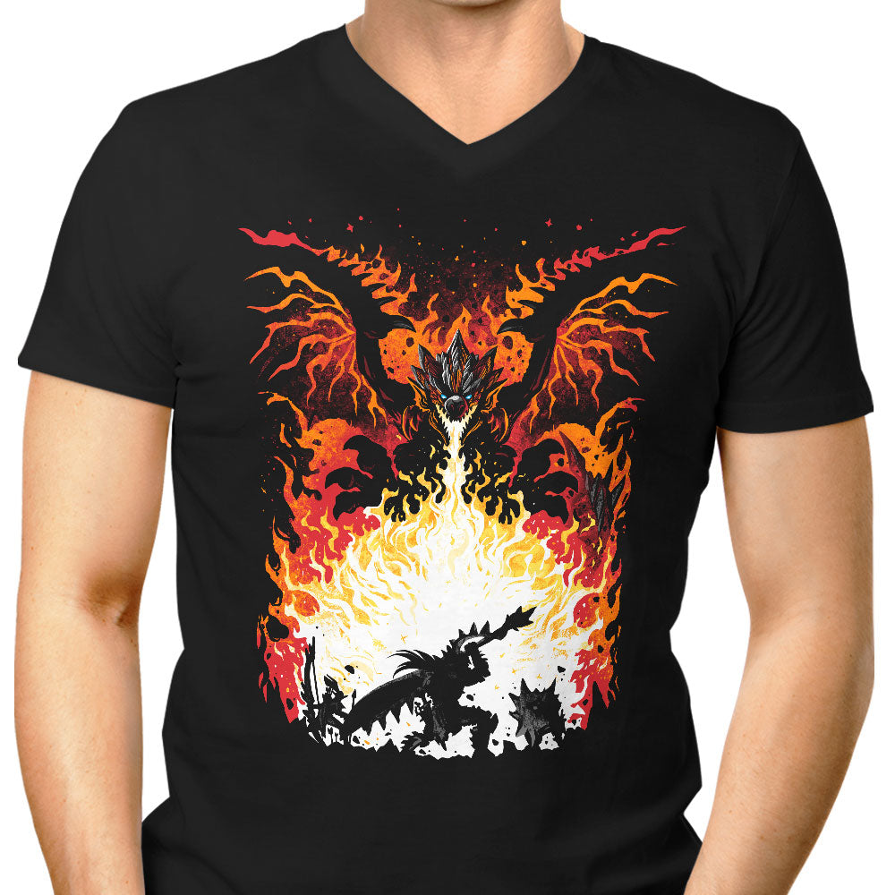 The King of the Skies - Men's V-Neck