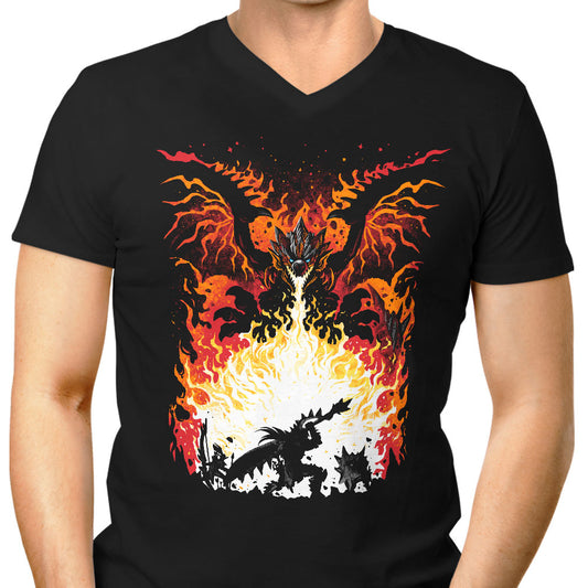 The King of the Skies - Men's V-Neck
