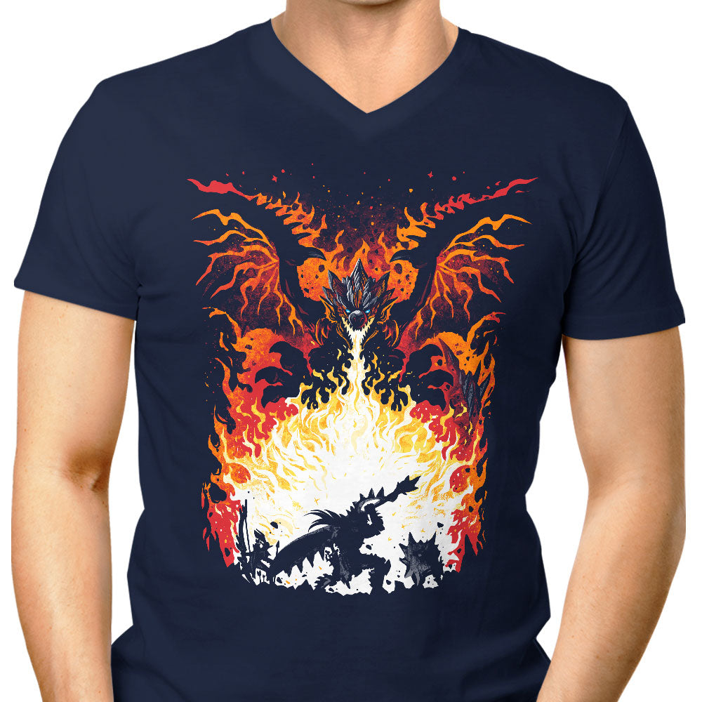 The King of the Skies - Men's V-Neck