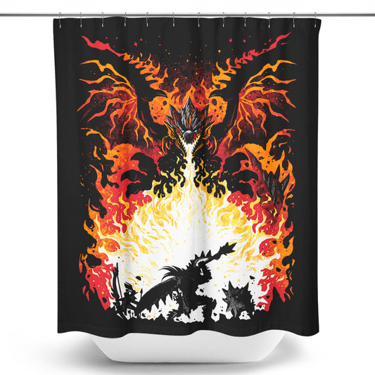 The King of the Skies - Shower Curtain