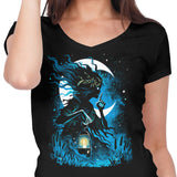 The Lady Midnight - Women's V-Neck