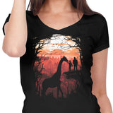 The Last Sunset - Women's V-Neck