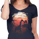 The Last Sunset - Women's V-Neck