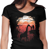 The Last Sunset - Women's V-Neck