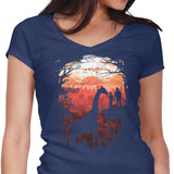 The Last Sunset - Women's V-Neck