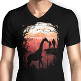 The Last Sunset - Men's V-Neck