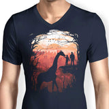 The Last Sunset - Men's V-Neck