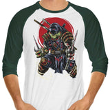 The Last Turtle - 3/4 Sleeve Raglan T-Shirt