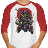 The Last Turtle - 3/4 Sleeve Raglan T-Shirt