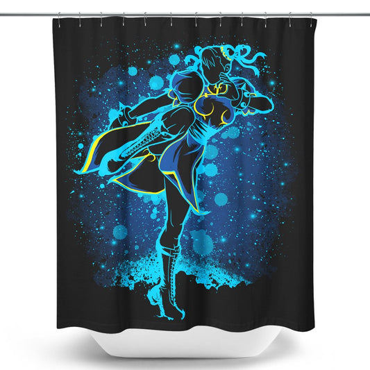 The Legendary Kicker - Shower Curtain