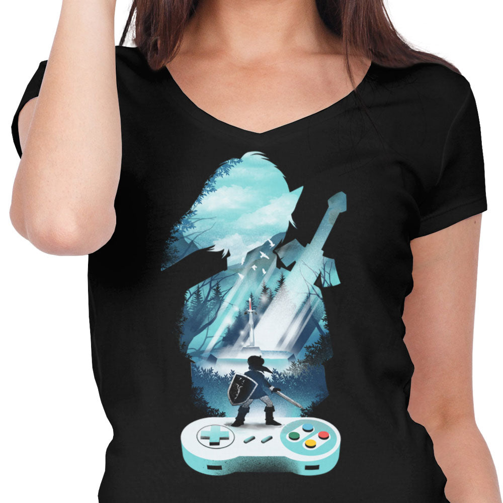 The Legends Past - Women's V-Neck