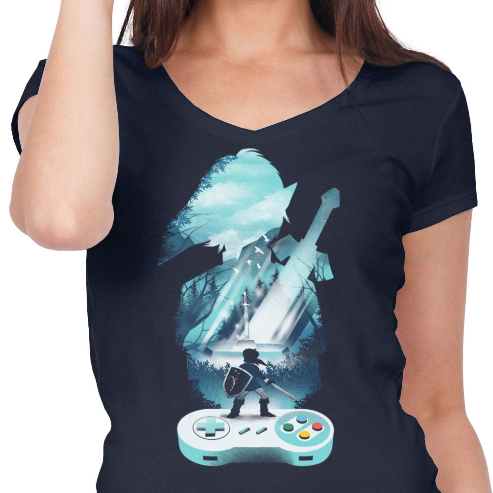 The Legends Past - Women's V-Neck