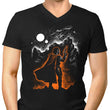 The Lone Hunter - Men's V-Neck