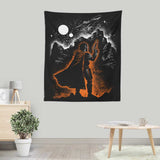 The Lone Hunter - Wall Tapestry