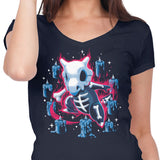 The Lonely Skeleton - Women's V-Neck