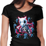 The Lonely Skeleton - Women's V-Neck