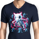 The Lonely Skeleton - Men's V-Neck
