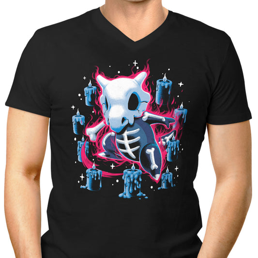 The Lonely Skeleton - Men's V-Neck