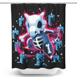 The Lonely Skeleton - Shower Curtain