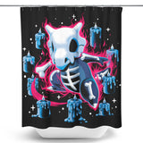 The Lonely Skeleton - Shower Curtain