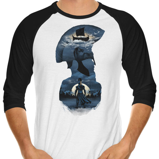 The Long Way Home - 3/4 Sleeve Raglan T-Shirt
