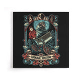 The Lovable Visitor - Canvas Print