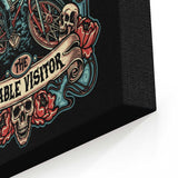 The Lovable Visitor - Canvas Print