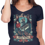 The Lovable Visitor - Women's V-Neck