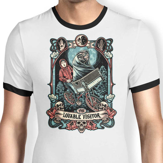 The Lovable Visitor - Ringer T-Shirt